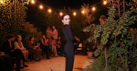 Dove Cameron pozează într-o rochie Alberta Ferretti complet transparentă