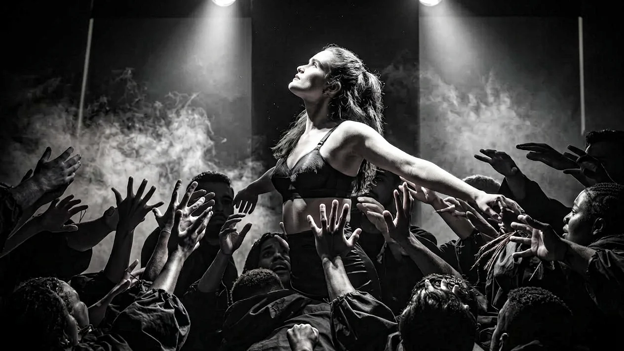Rachel Zegler in 'Evita.'