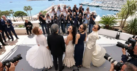 Demi Moore la Cannes 79. Actrița apără expresia artistică și vorbește despre AI