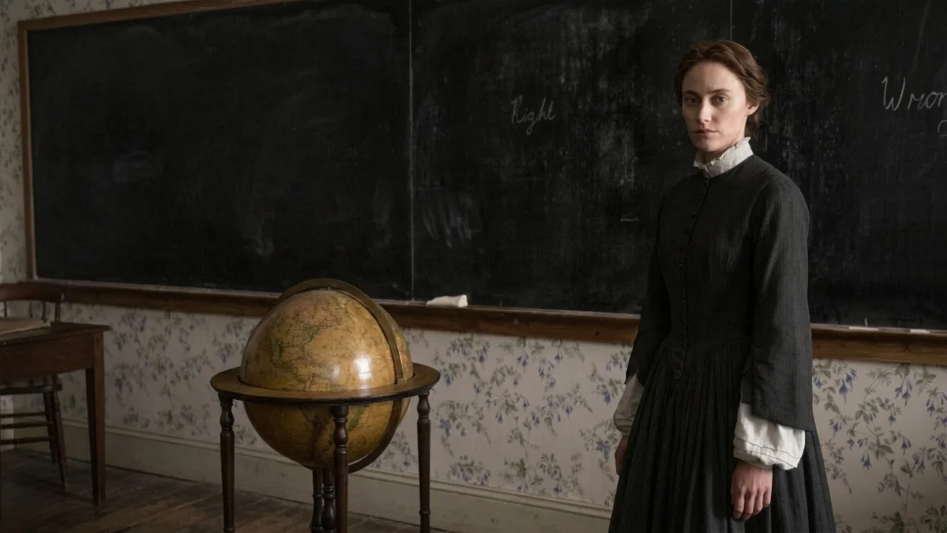 Maika Monroe as Winifred Notty in 'Victorian Psycho.'