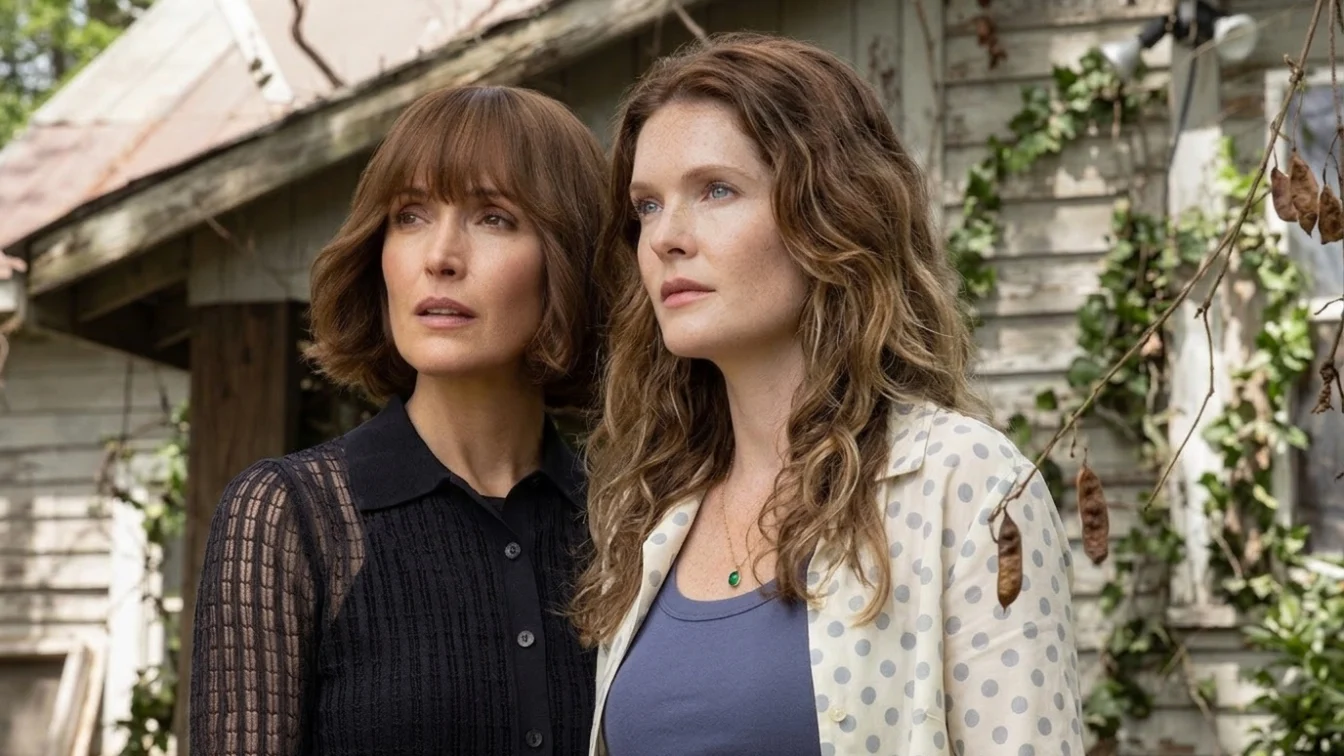 Rose Byrne as Samantha, Meghann Fahy as Charlotte in The Good Daughter