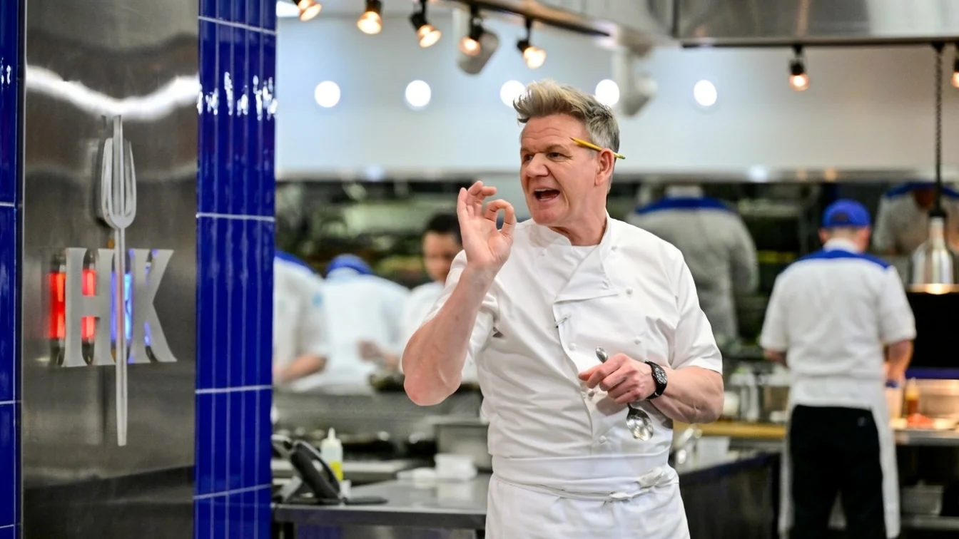Gordon Ramsay in Hell's Kitchen season 24
