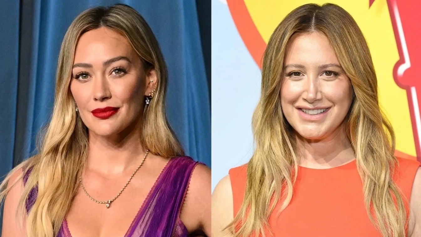 Hilary Duff and Ashley Tisdale
