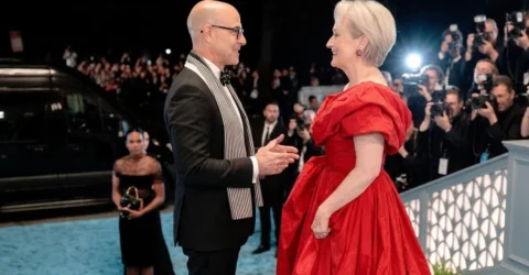 Nimeni nu se astepta la asta. Ce a recunoscut Meryl Streep despre Stanley Tucci pe scena