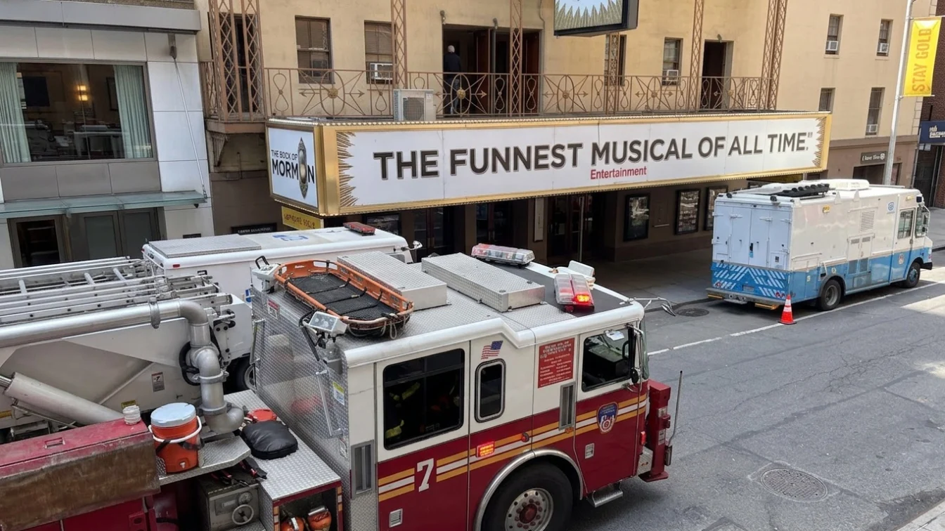 Outside the Eugene O’Neill Theatre on May 4.