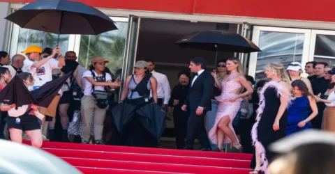 Laura Dern filmeaza The White Lotus 4 la Cannes. Bugetul serialului este de 120 milioane de dolari