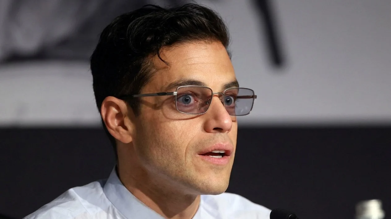 Rami Malek at the Cannes press conference for 'The Man I Love'