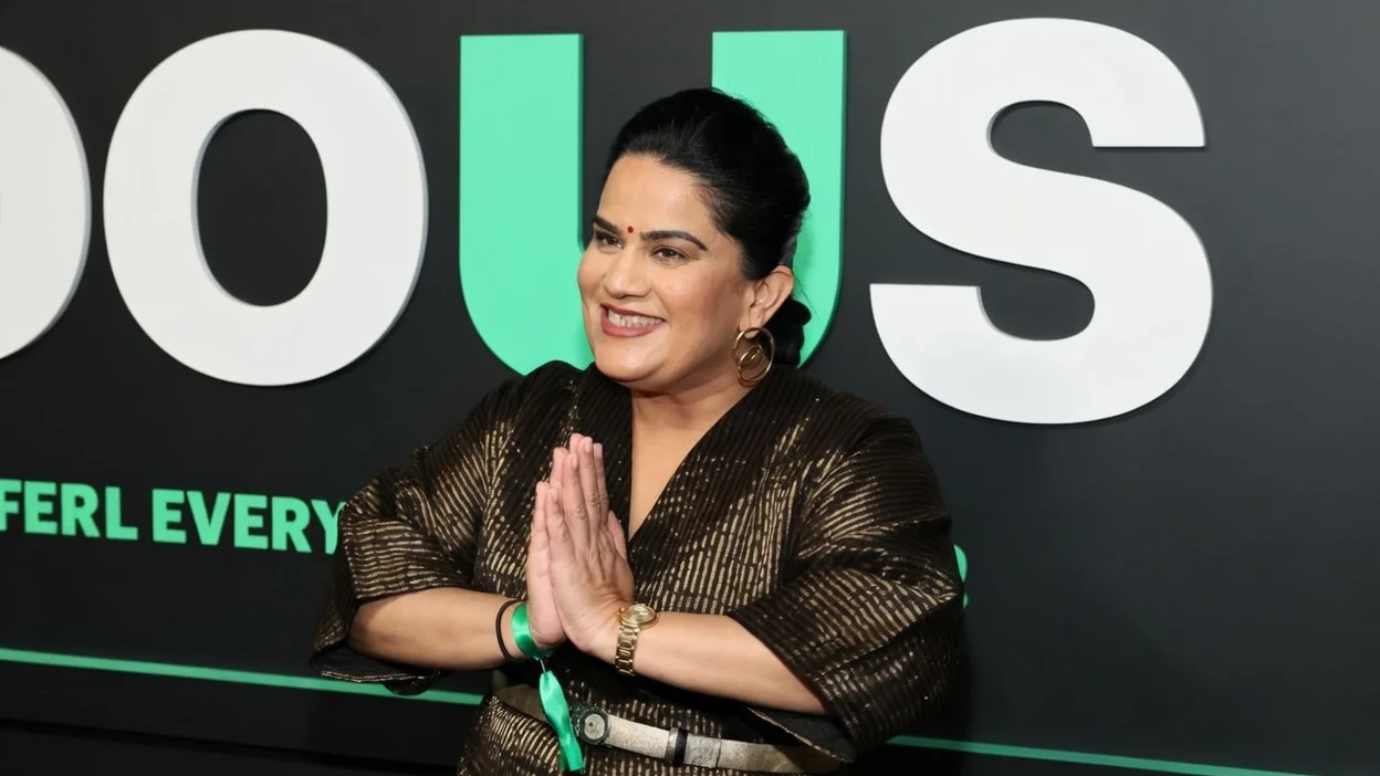 Zarna Garg attends Hulu's ‘Hularious’ stand-up comedy celebration at New York’s the Stand on Dec. 3, 2024.