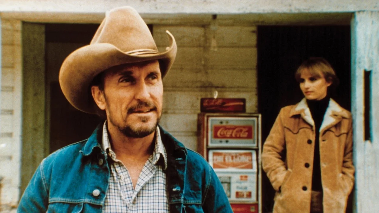 Robert Duvall and Tess Harper in Tender Mercies, which earned Duvall the 1984 best actor Academy Award and a second screenplay Oscar for Horton Foote.