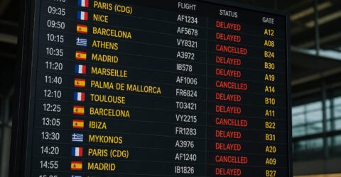 Ambasadele SUA au emis alerte de călătorie pentru Franța, Spania și Grecia
