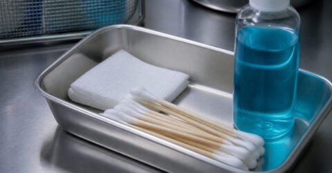 Clorhexidina 1% a redus bacteriile de 3.000 de ori la naștere