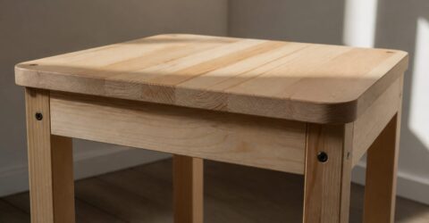 Sub 100 de dolari și gândită pentru spații mici. Noua masă din lemn masiv lansată de IKEA