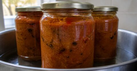Zacusca rezistă aproape un an în cămară cu 3 metode sigure. Aflați cum evitați alterarea sau oxidarea