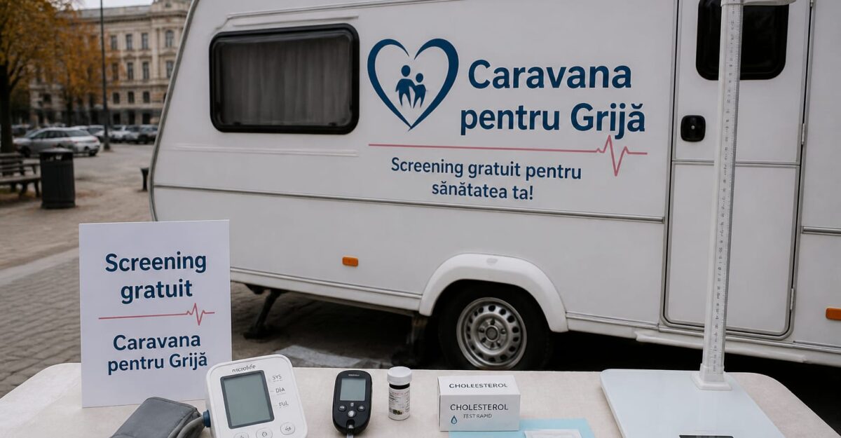 Peste 7.000 de persoane pot verifica gratuit tensiunea, glicemia și colesterolul. Screeningul vine în 10 orașe