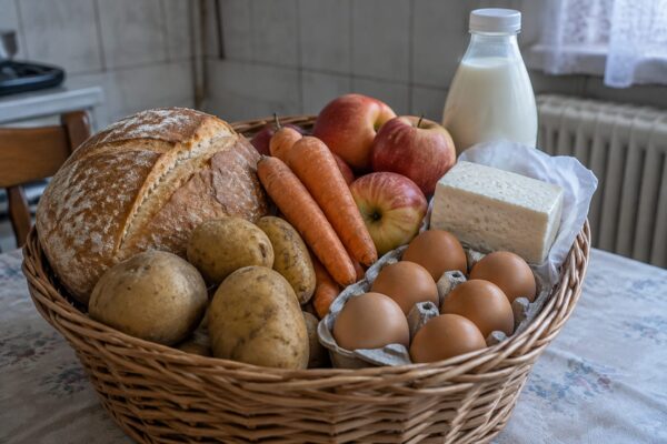 Cum îți planifici bugetul alimentar pornind de la un coș orientativ de 1.960 de lei pe lună pentru patru