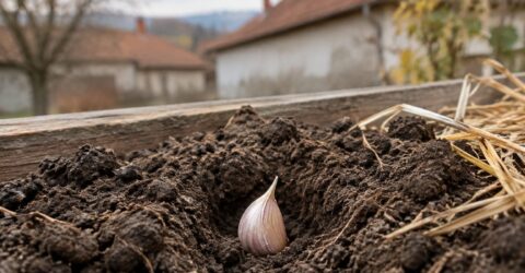 Cum plantezi usturoiul toamna fără să putrezească și la ce adâncime pui fiecare cățel